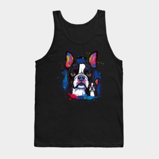 Boston Terrier Fathers Day Tank Top